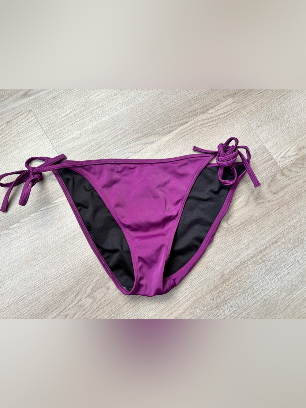 Victoria's Secret Purple Triangle Bikini Top
